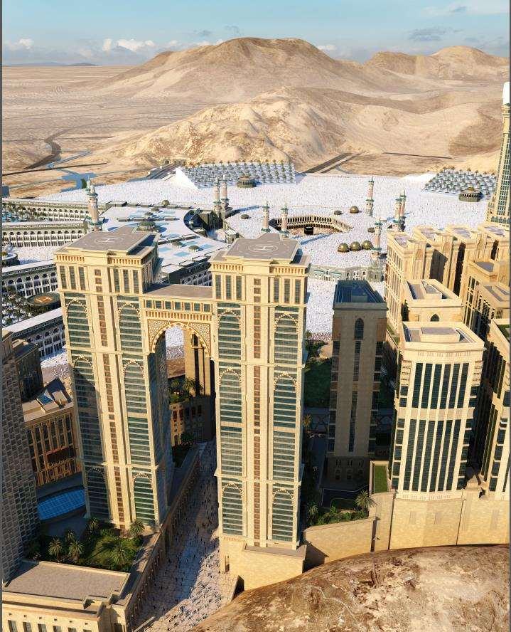 Aparthotel Address Jabal Omar Makkah à La Mecque Extérieur photo The complex in 2007