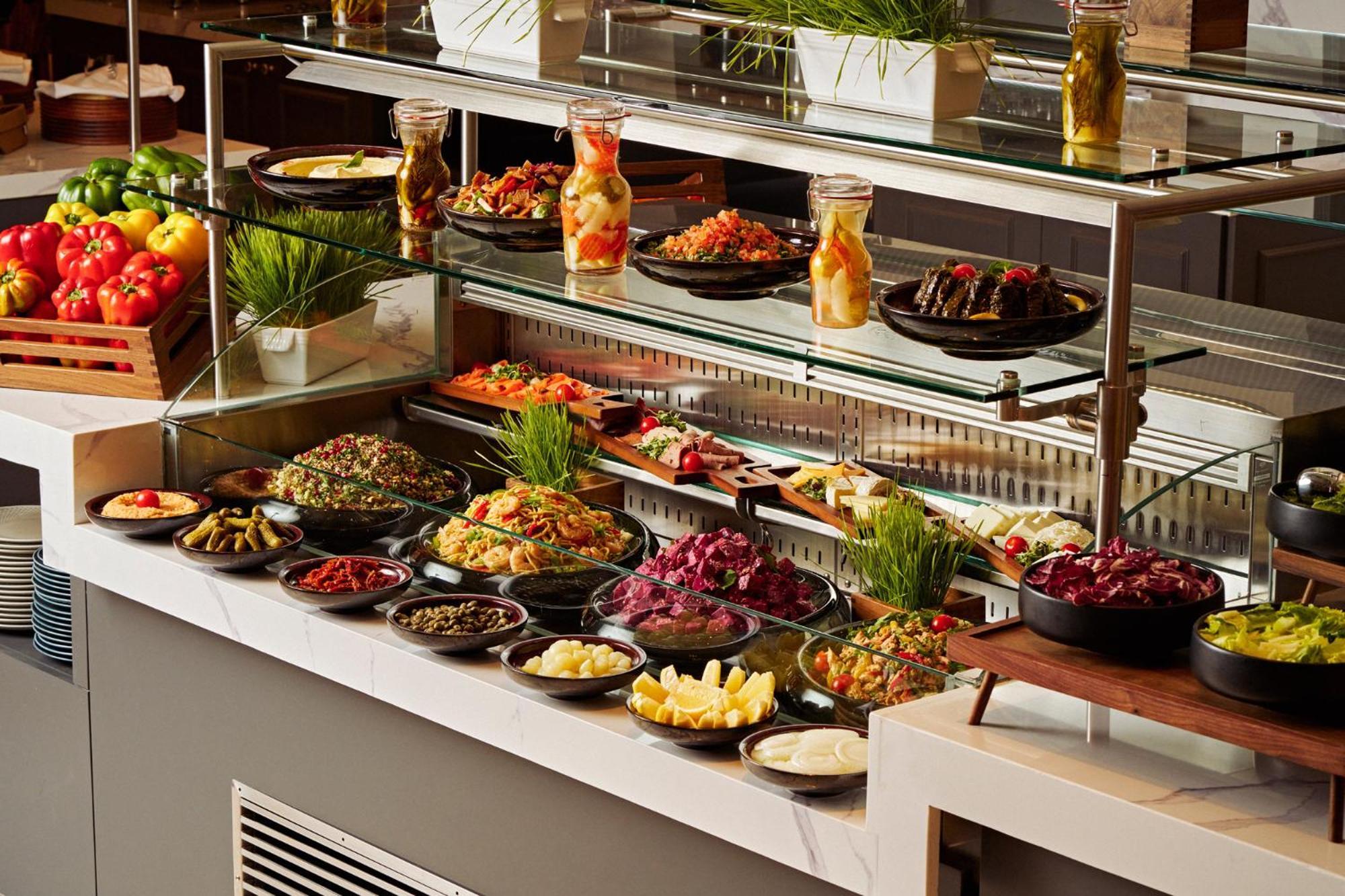 Aparthotel Address Jabal Omar Makkah à La Mecque Extérieur photo A salad bar